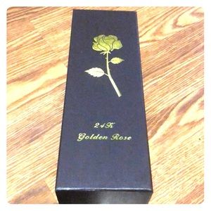 24K Golden Rose